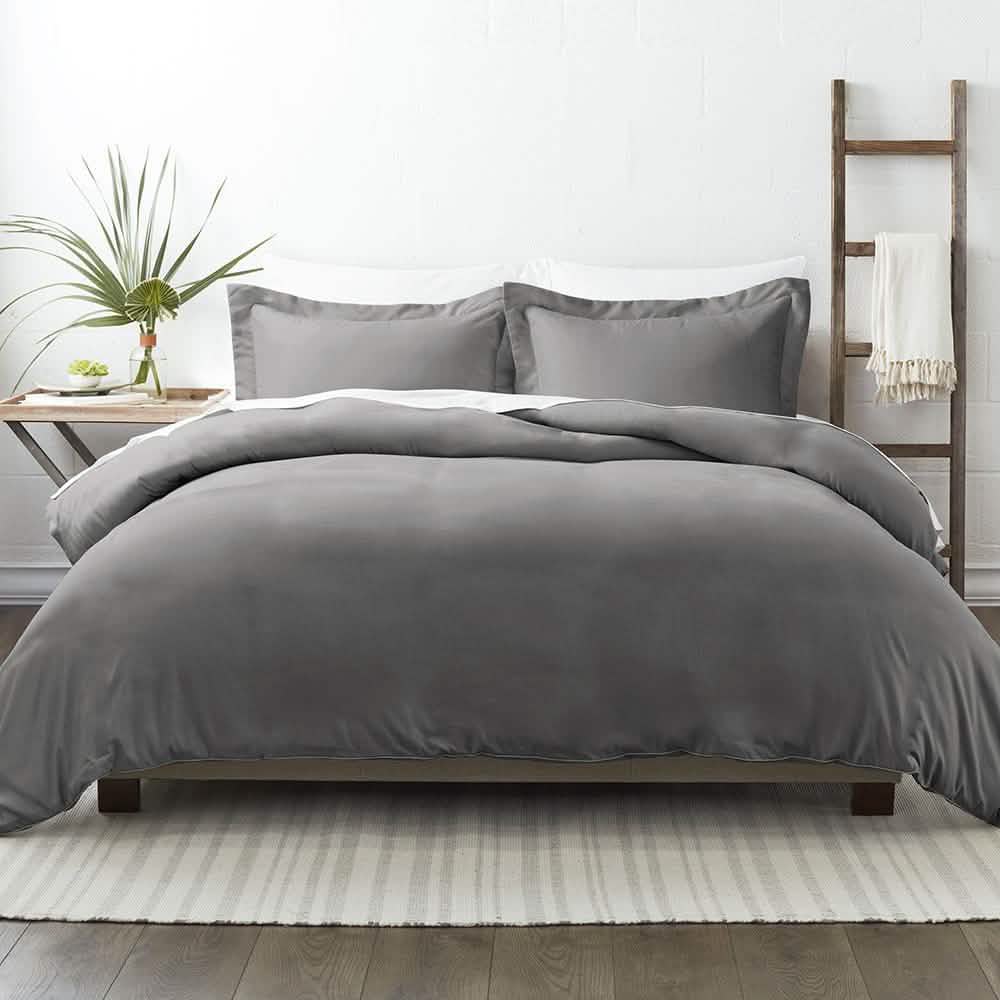 3-Piece: Solid Duvet Cover Set DailySale