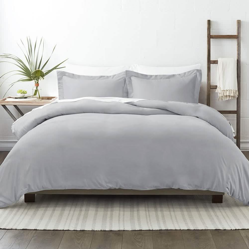 3-Piece: Solid Duvet Cover Set DailySale