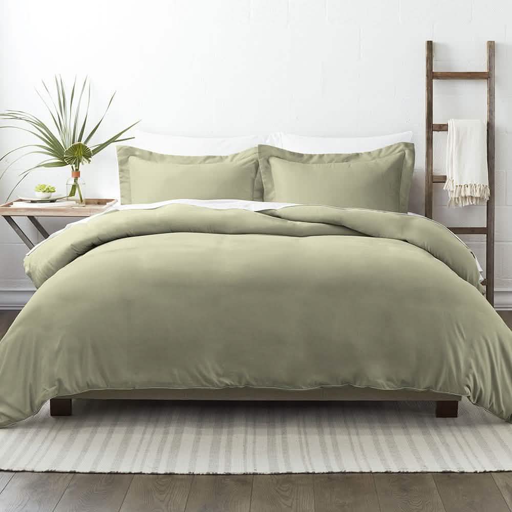 3-Piece: Solid Duvet Cover Set DailySale