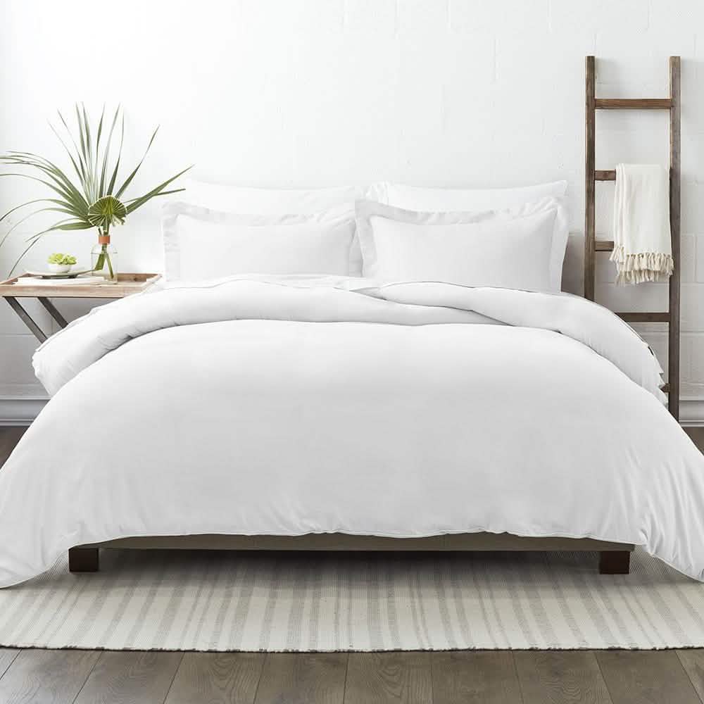 3-Piece: Solid Duvet Cover Set DailySale