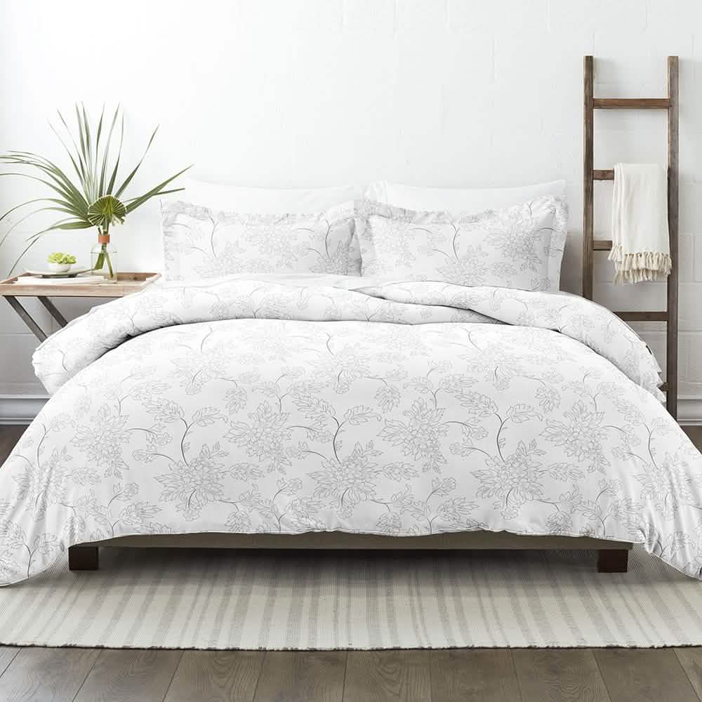 3-Piece: Vines Patterned Duvet Cover Set DailySale