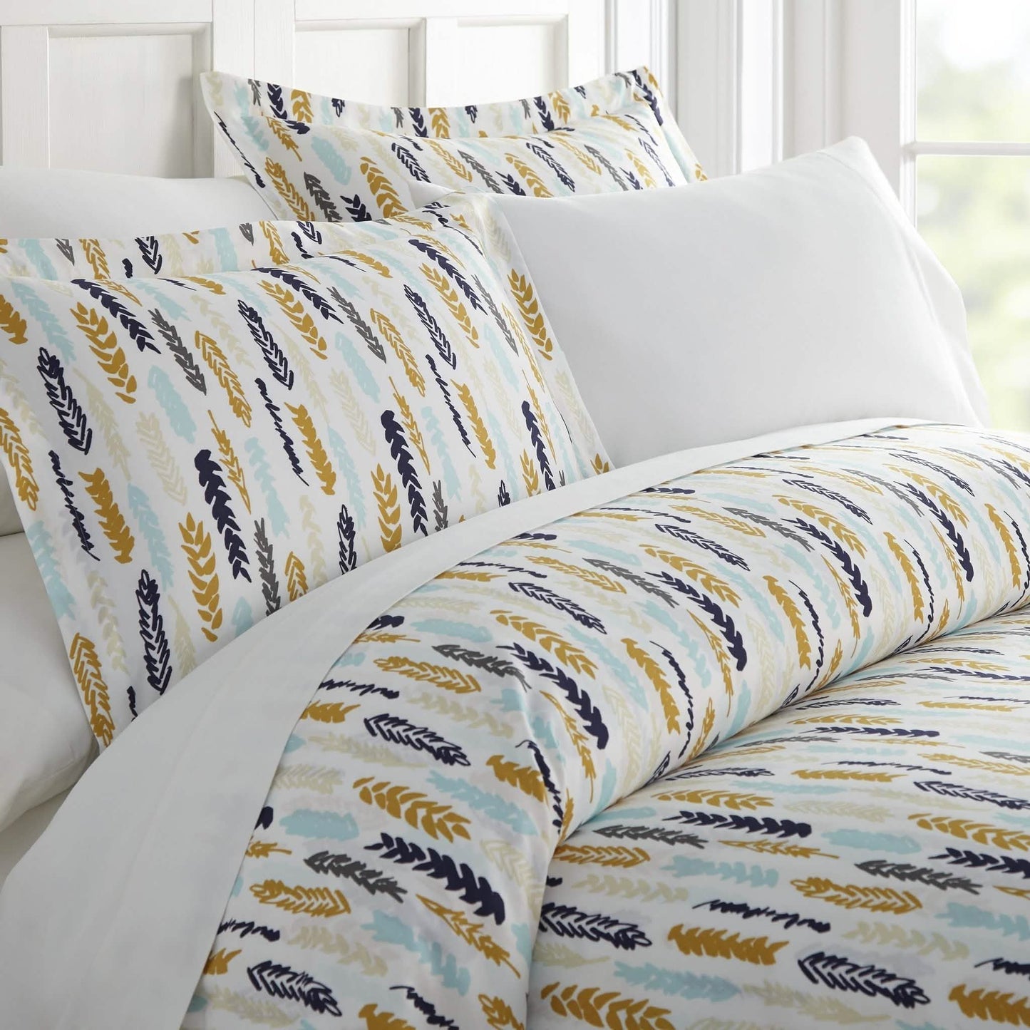 3-Piece: Wings Patterned Duvet Cover Set DailySale