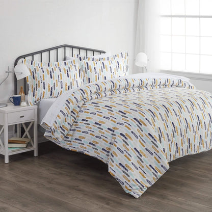 3-Piece: Wings Patterned Duvet Cover Set DailySale
