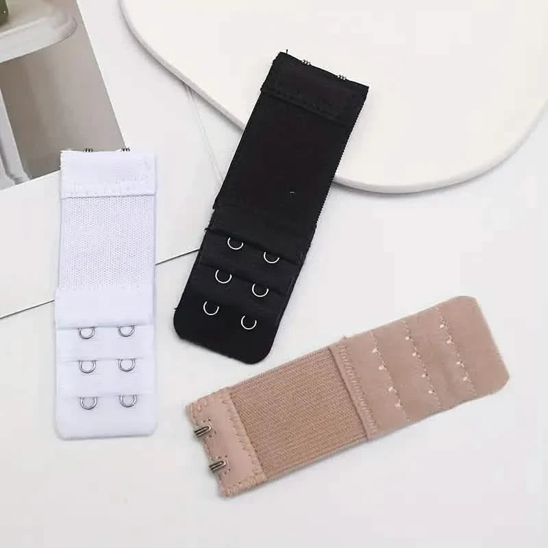 3-Pieces: Adjustable 2-Hook Bra Strap Extenders DailySale