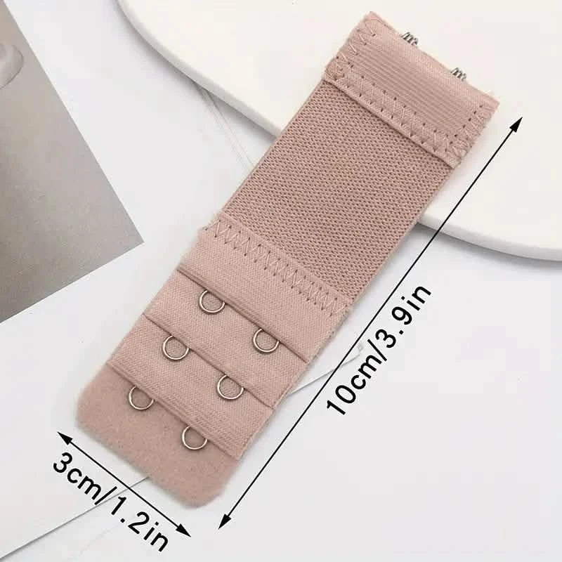3-Pieces: Adjustable 2-Hook Bra Strap Extenders DailySale