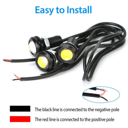 3-Pieces: Amber Eagle Eye LED Light DailySale