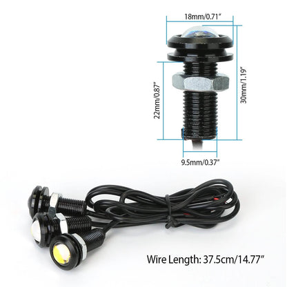 3-Pieces: Amber Eagle Eye LED Light DailySale