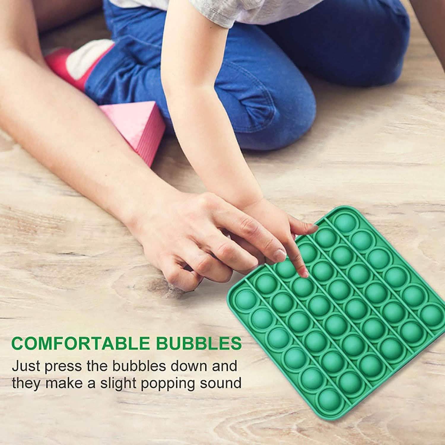 3-Pieces: Bubble Squeeze Sensory Fidget Toy DailySale