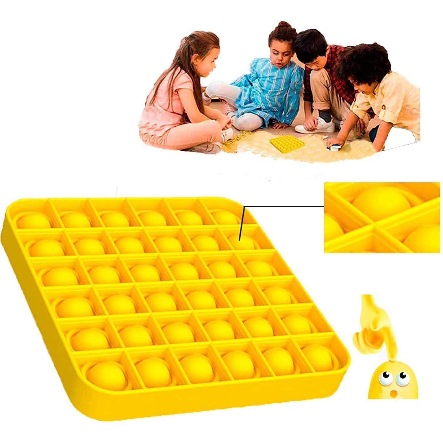 3-Pieces: Bubble Squeeze Sensory Fidget Toy DailySale