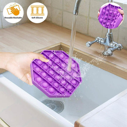 3-Pieces: Bubble Squeeze Sensory Fidget Toy DailySale