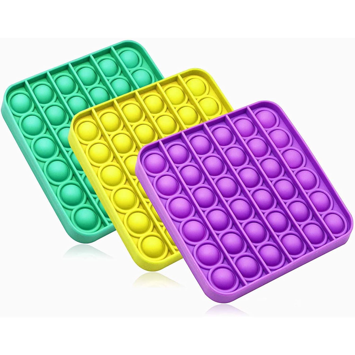 3-Pieces: Bubble Squeeze Sensory Fidget Toy DailySale