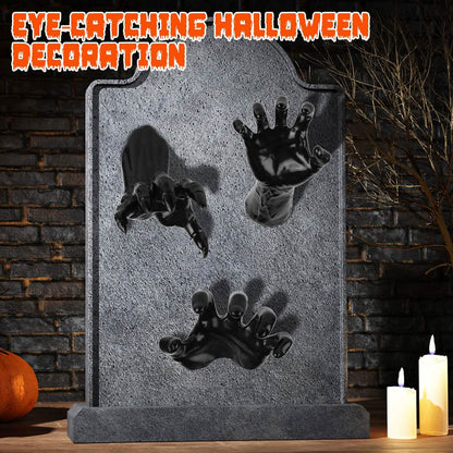 3-Pieces: Creepy Reaching Hands with Lighted Candles Wall Mounted DailySale