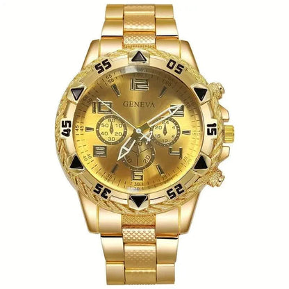 3-Pieces: Fashionable Men's Quartz Watch Set DailySale
