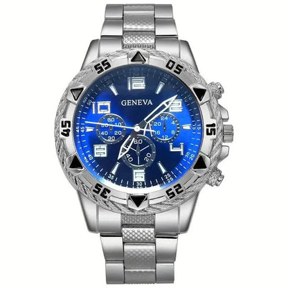 3-Pieces: Fashionable Men's Quartz Watch Set DailySale