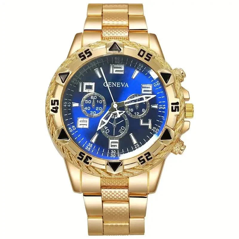 3-Pieces: Fashionable Men's Quartz Watch Set DailySale