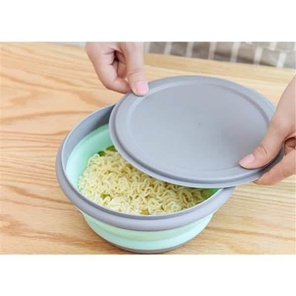 3-Pieces: Folding Camping Bowl Set DailySale