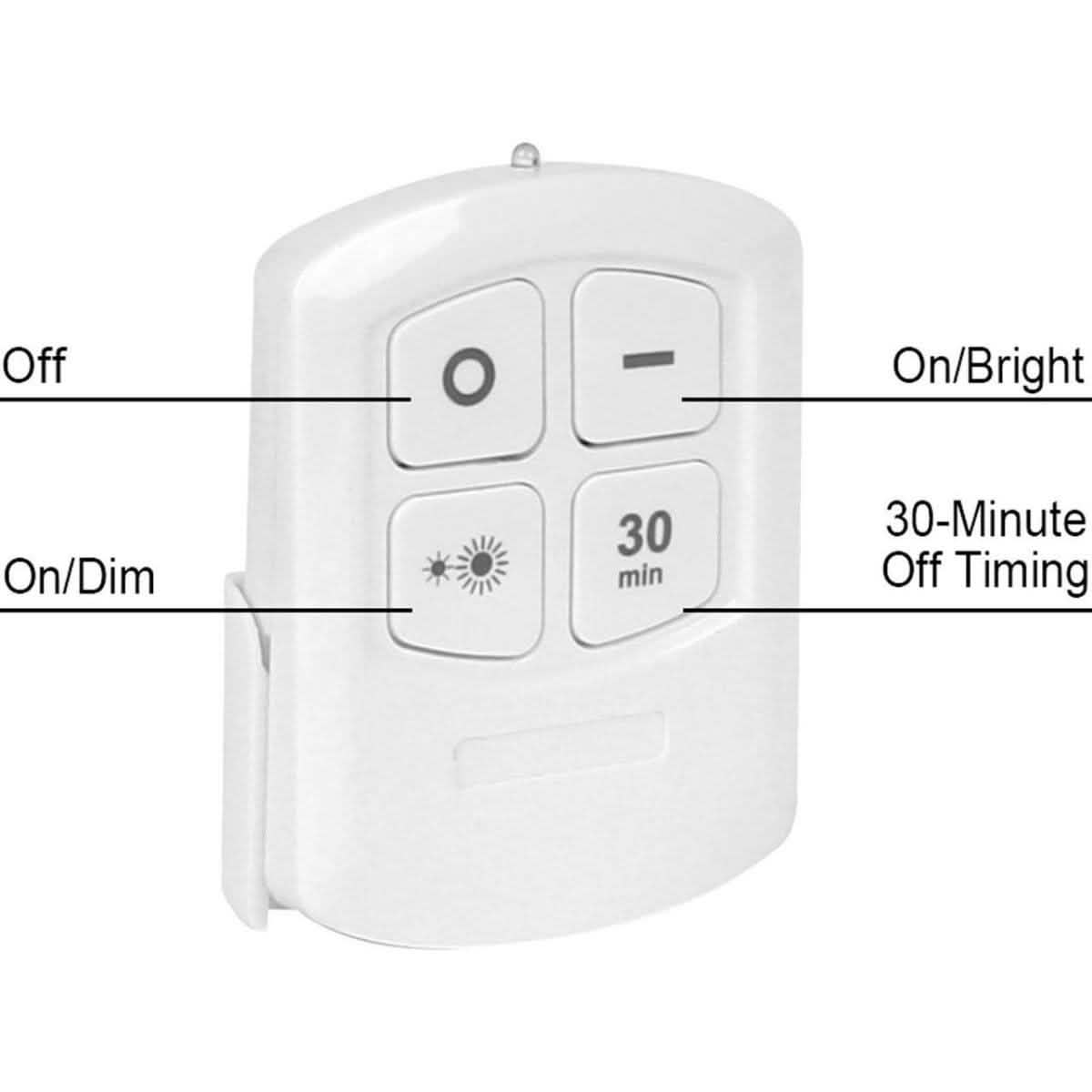 3-Pieces: LED Night Cordless Battery Powered DailySale