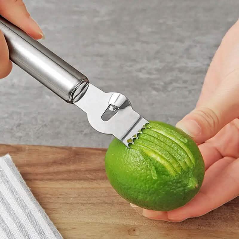 3-Pieces: Lemon Grater Stainless Steel Peeler DailySale