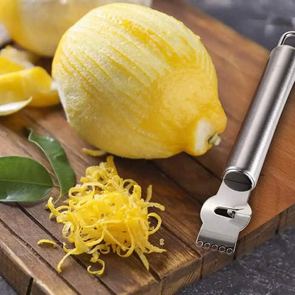 3-Pieces: Lemon Grater Stainless Steel Peeler DailySale