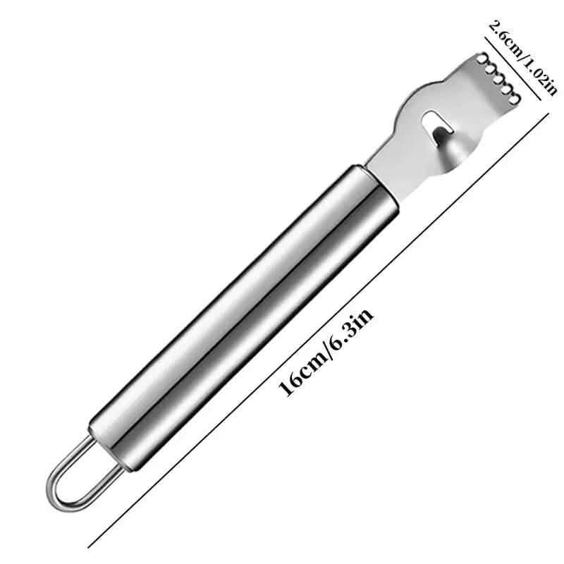 3-Pieces: Lemon Grater Stainless Steel Peeler DailySale