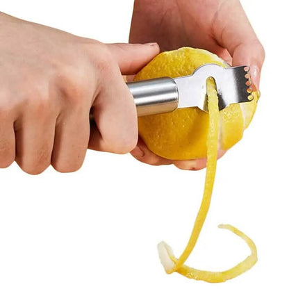 3-Pieces: Lemon Grater Stainless Steel Peeler DailySale