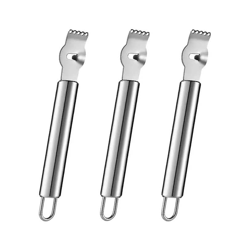 3-Pieces: Lemon Grater Stainless Steel Peeler DailySale