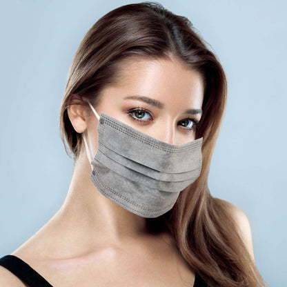 3-Ply Disposable Gray Face Mask DailySale