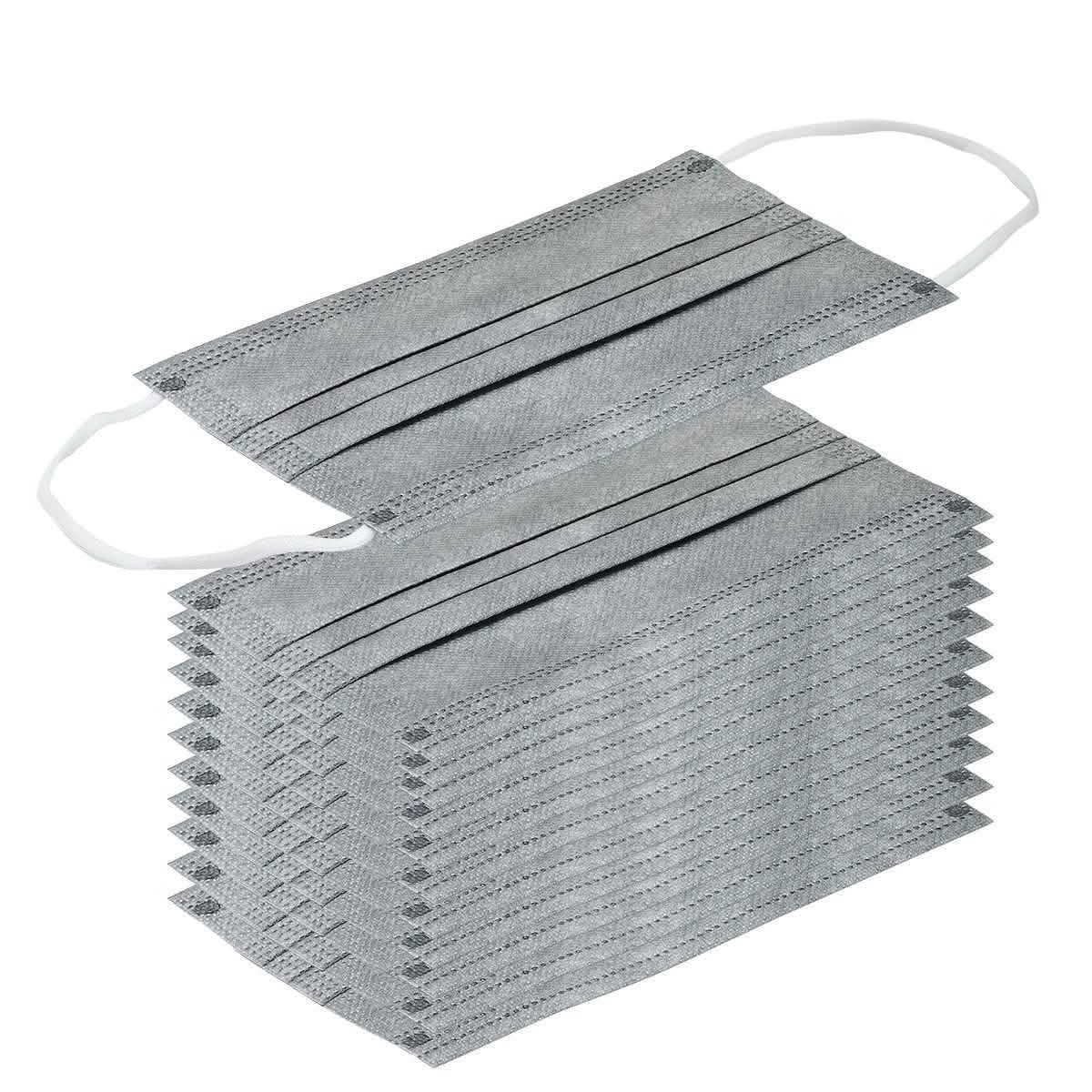 3-Ply Disposable Gray Face Mask DailySale