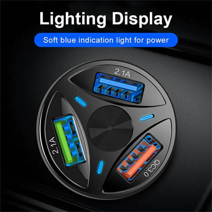 3-Port LED Car Charger DailySale