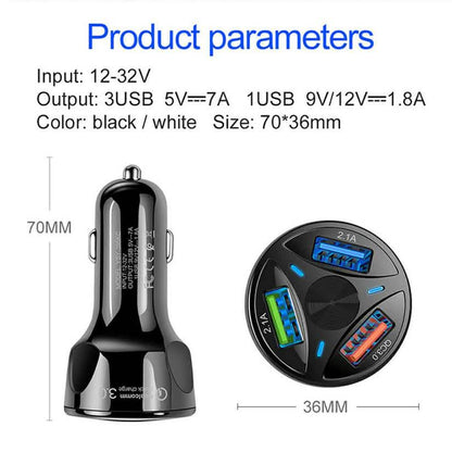 3-Port LED Car Charger DailySale