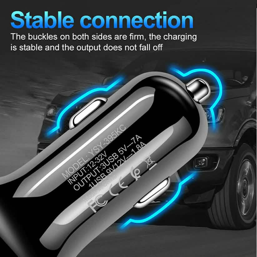 3-Port LED Car Charger DailySale