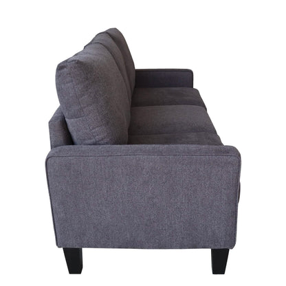 3-Seat Sofa for Living Room-Modern Fabric Sofa Couch with Storage DailySale