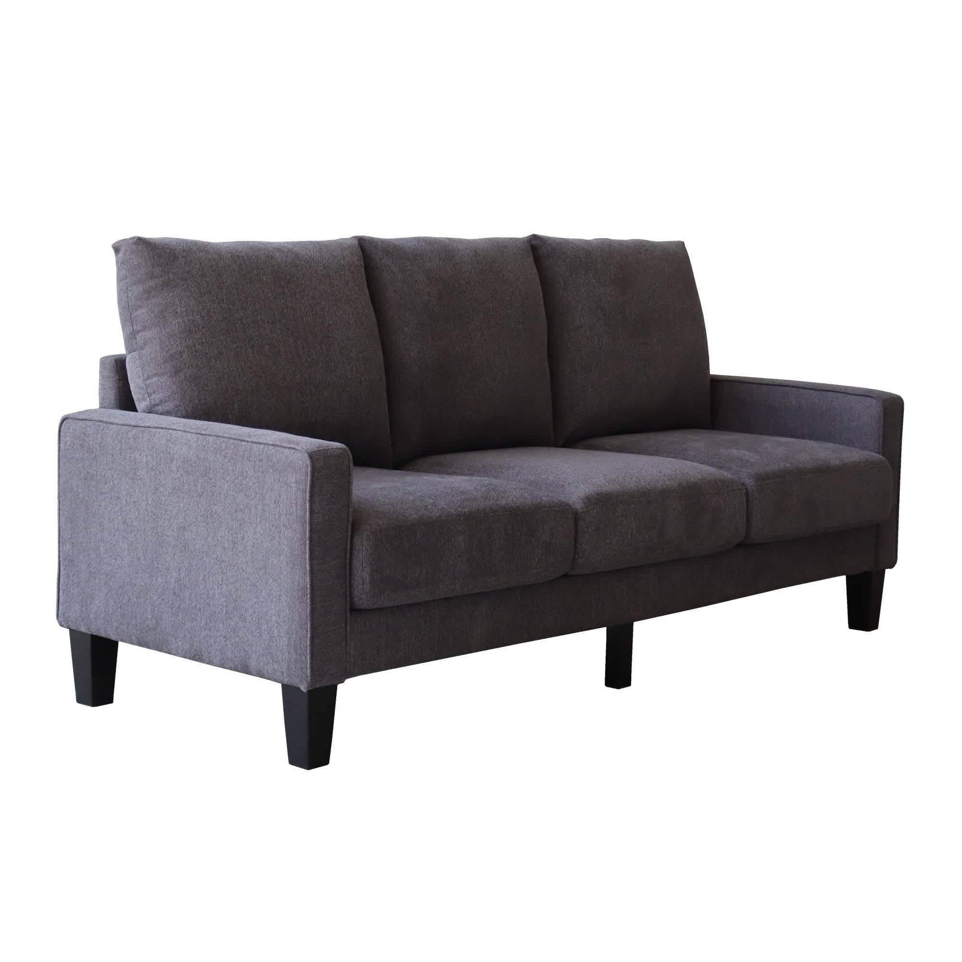 3-Seat Sofa for Living Room-Modern Fabric Sofa Couch with Storage DailySale