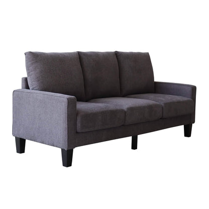 3-Seat Sofa for Living Room-Modern Fabric Sofa Couch with Storage DailySale