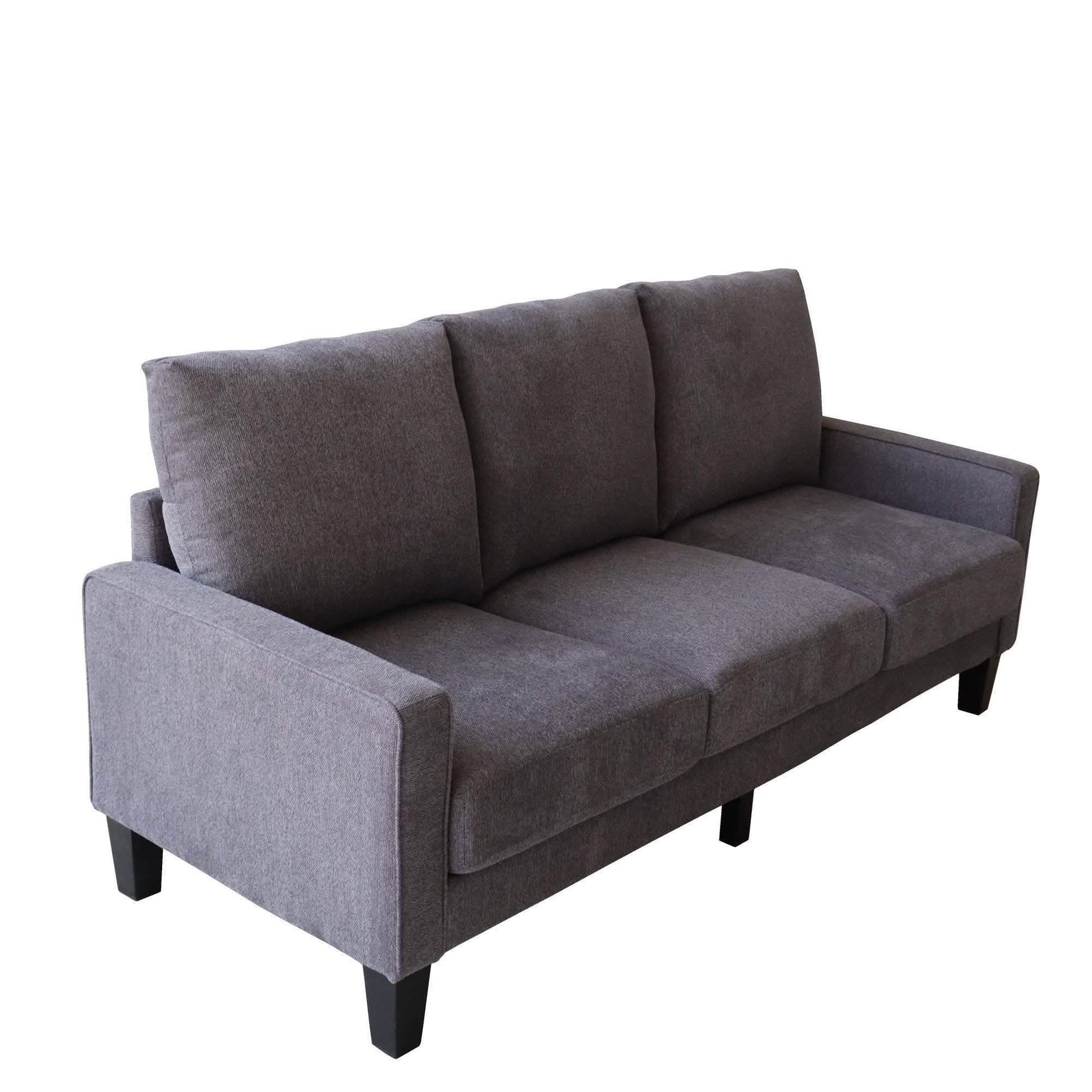 3-Seat Sofa for Living Room-Modern Fabric Sofa Couch with Storage DailySale