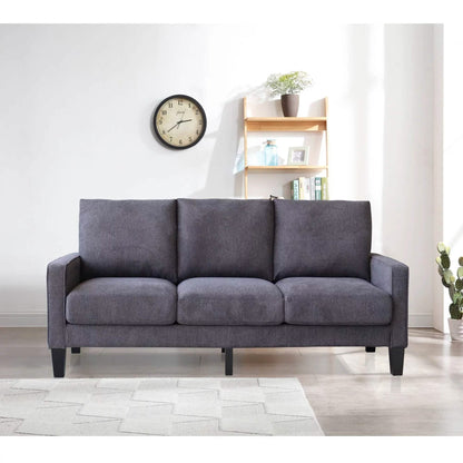 3-Seat Sofa for Living Room-Modern Fabric Sofa Couch with Storage DailySale