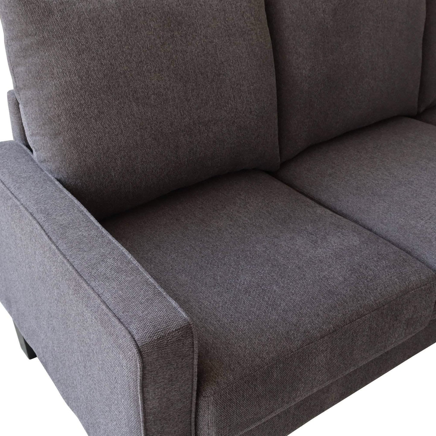 3-Seat Sofa for Living Room-Modern Fabric Sofa Couch with Storage DailySale
