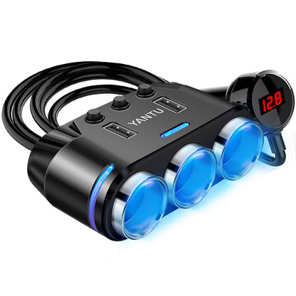 3 Socket Cigarette Lighter Splitter DailySale