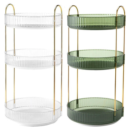 3-Tier 360¬∞ Spinning Rotating Makeup Organizer DailySale
