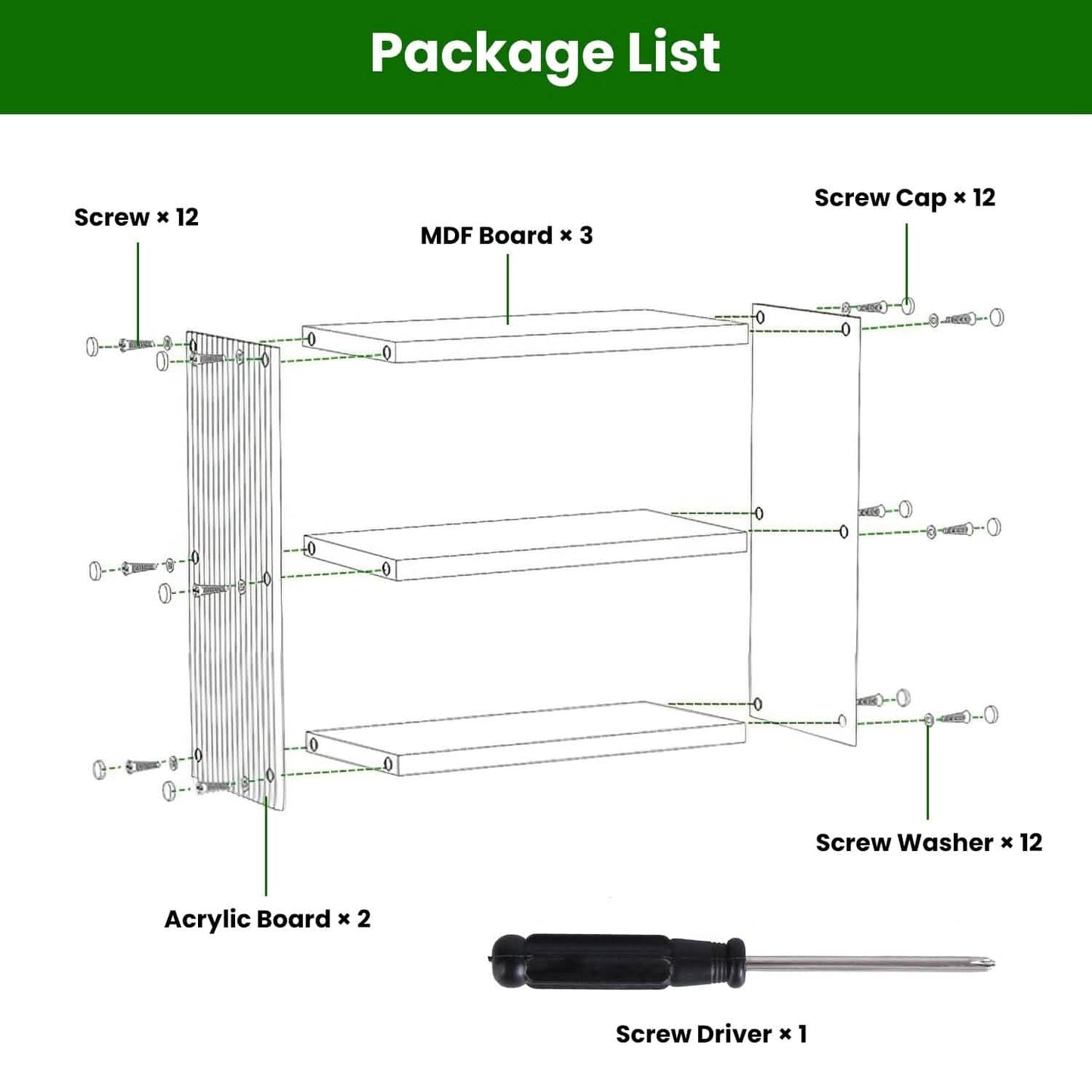 3-Tier: Acrylic Countertop Organizer Bathroom Wood Counter Storage DailySale