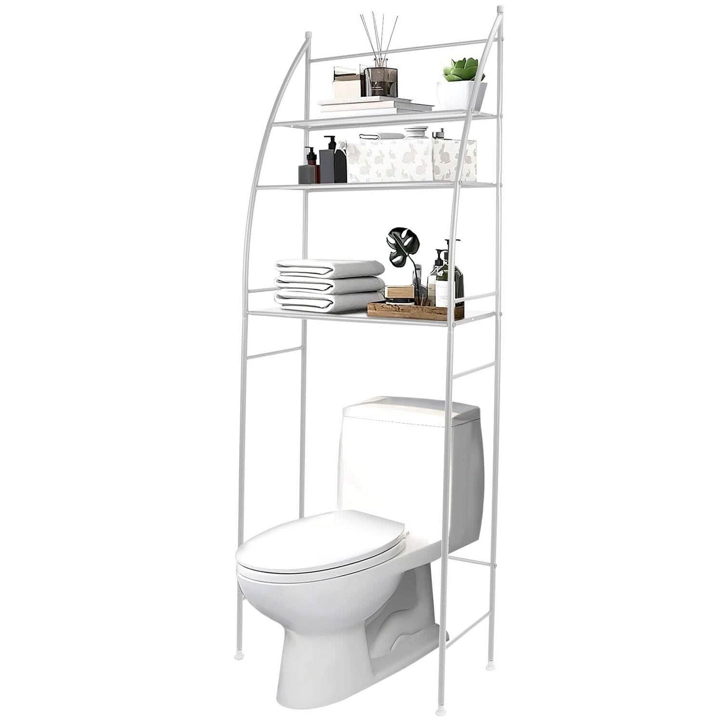 3-Tier Bathroom Over the Toilet Storage Shelf DailySale