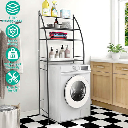 3-Tier Bathroom Over the Toilet Storage Shelf DailySale