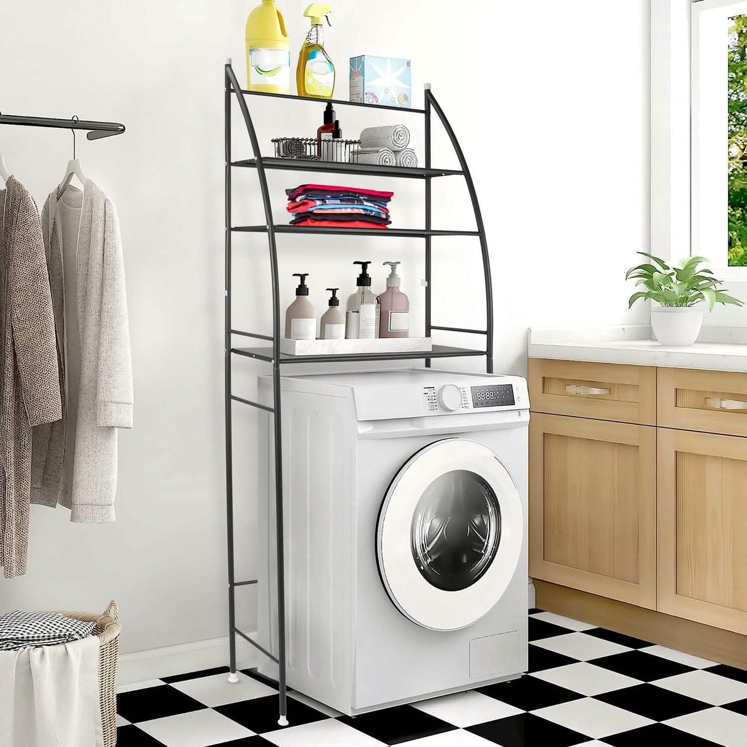 3-Tier Bathroom Over the Toilet Storage Shelf DailySale