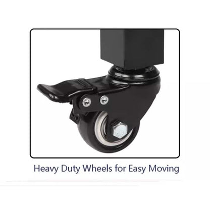 3-Tier Kitchen Microwave Cart Standing Bakers Rack Storage Cart DailySale