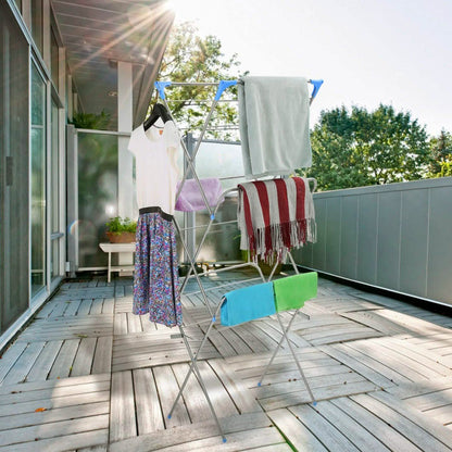 3 Tier Laundry Rack Foldable Clothes Drying Rack DailySale