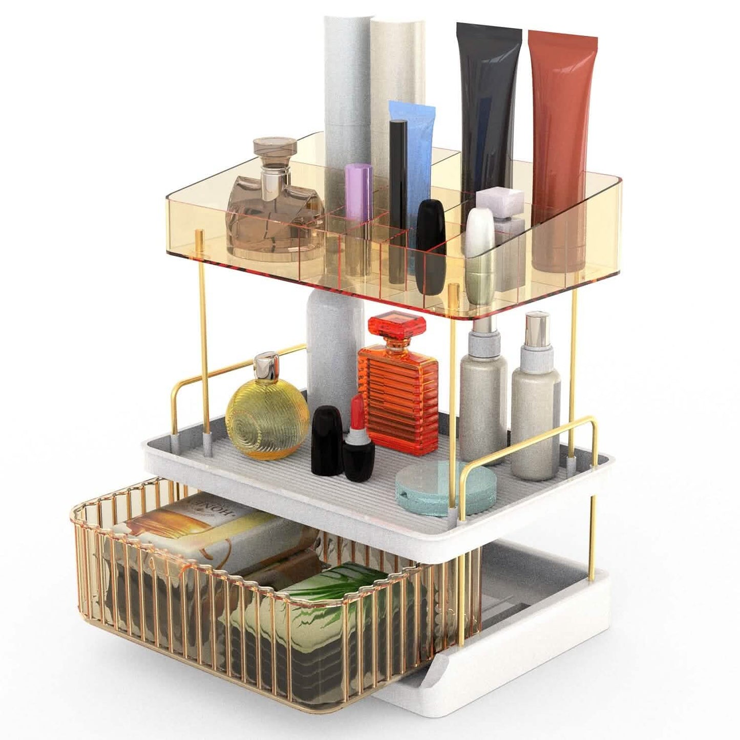 3-Tier Make Up Organizer DailySale