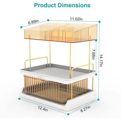 3-Tier Make Up Organizer DailySale
