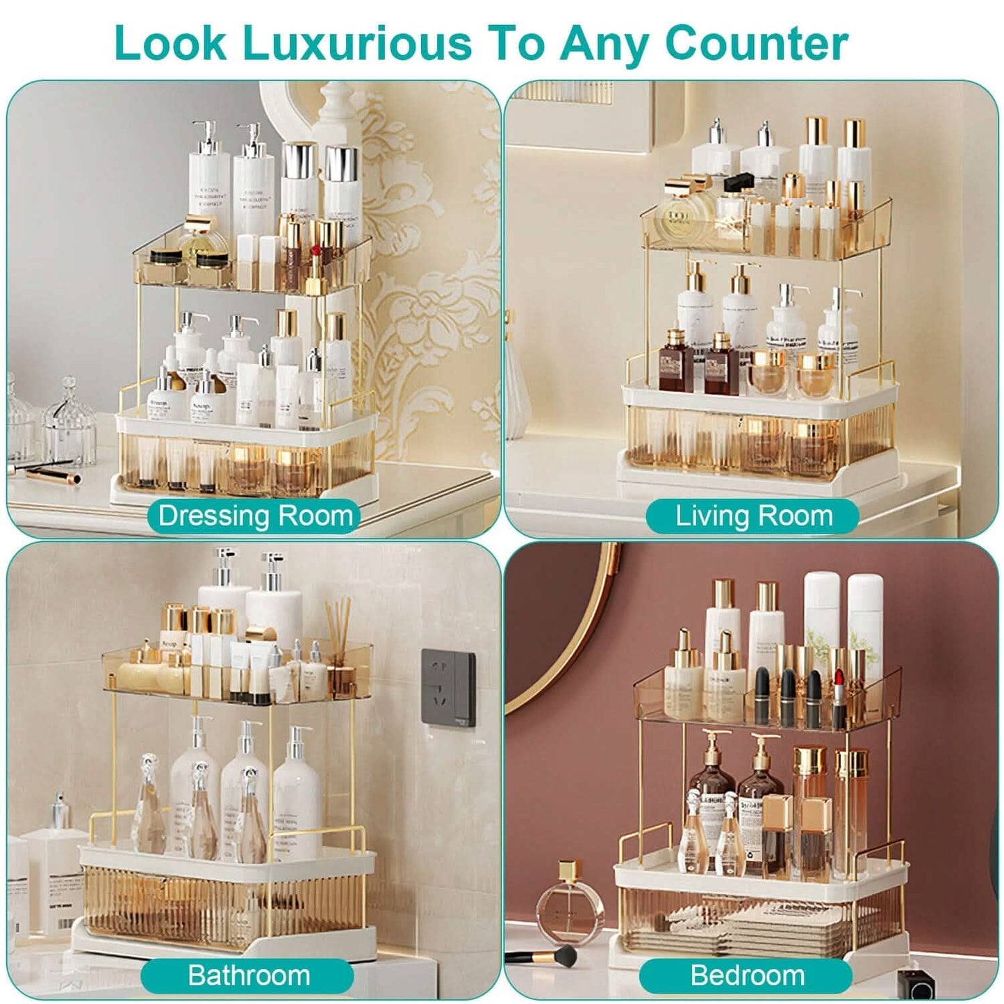 3-Tier Make Up Organizer DailySale