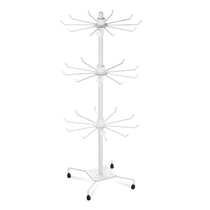3-Tier Metal Jewelry Rack 30-Hook Necklaces Bracelets Display Stand DailySale