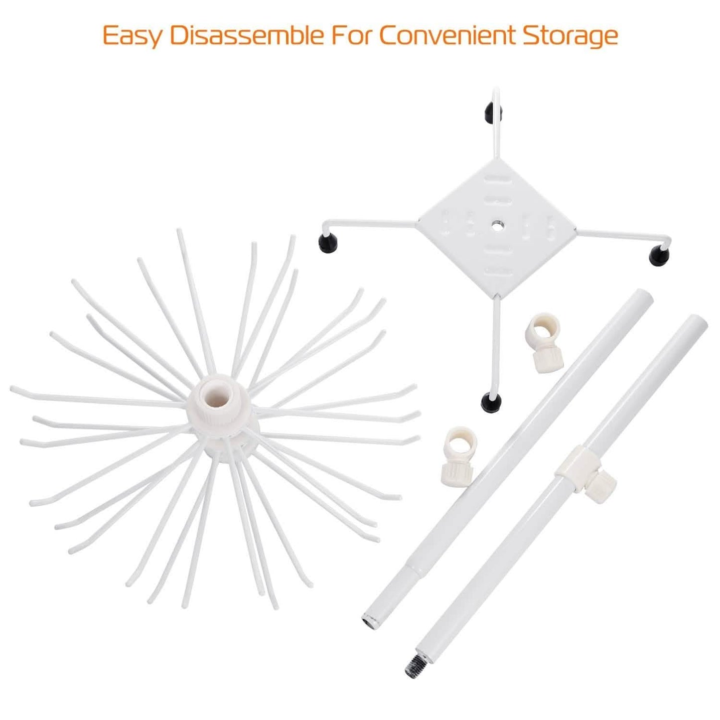 3-Tier Metal Jewelry Rack 30-Hook Necklaces Bracelets Display Stand DailySale